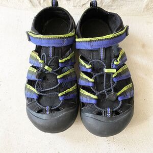 Keen Newport H2 Hiking Water Sport Hybrid Sandals Blue Green Size 6 Big Boys Men